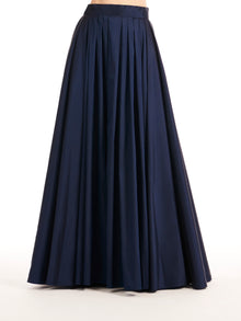 STRETCH SEQUIN 3/4 SLEEVE BALLET NECK TOP NAVY