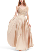 SOFT TAFFETA BALLGOWN SKIRT IN CHAMPAGNE
