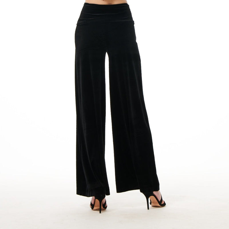 STRETCH VELVET PANTS