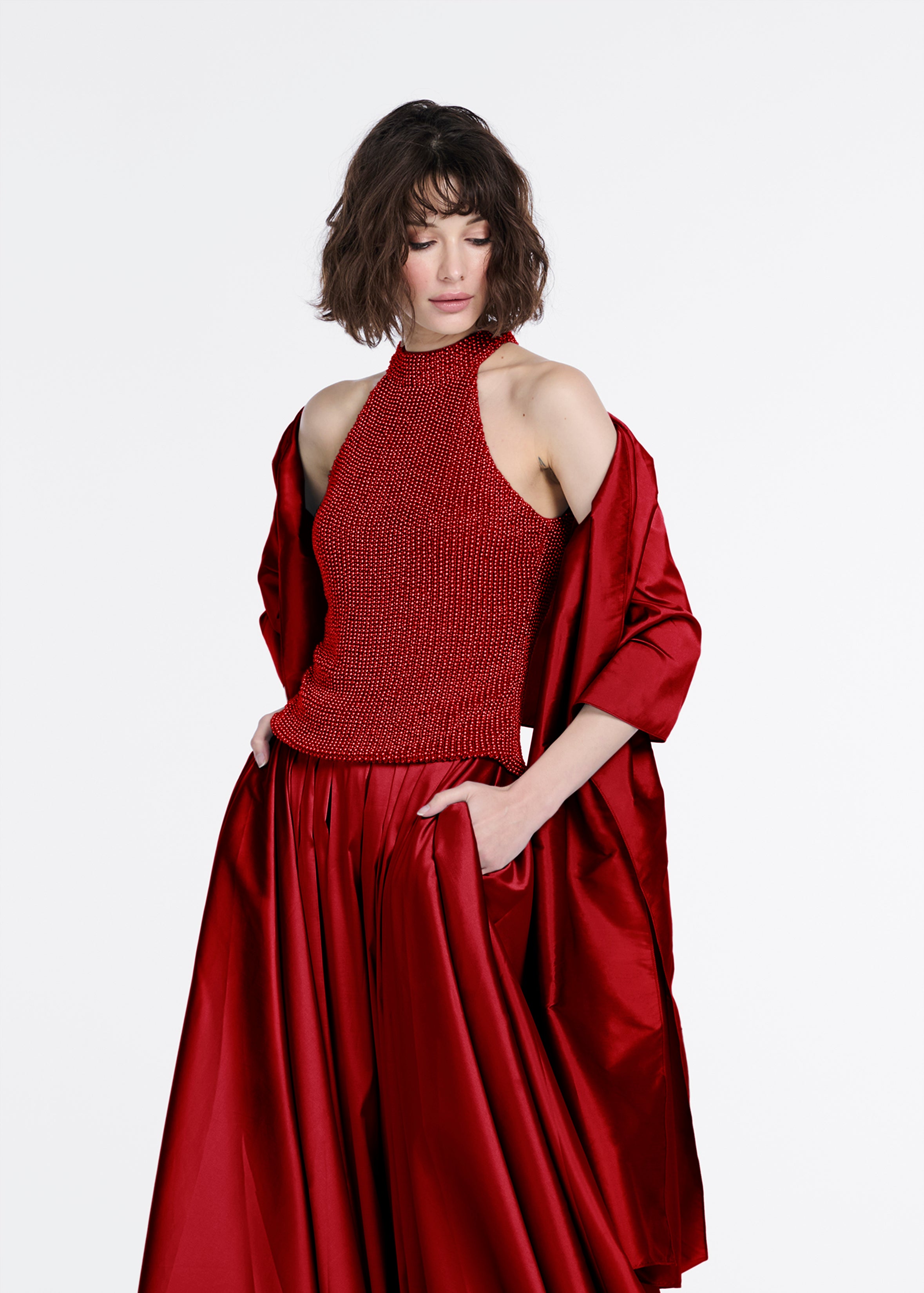 STOLE, RED