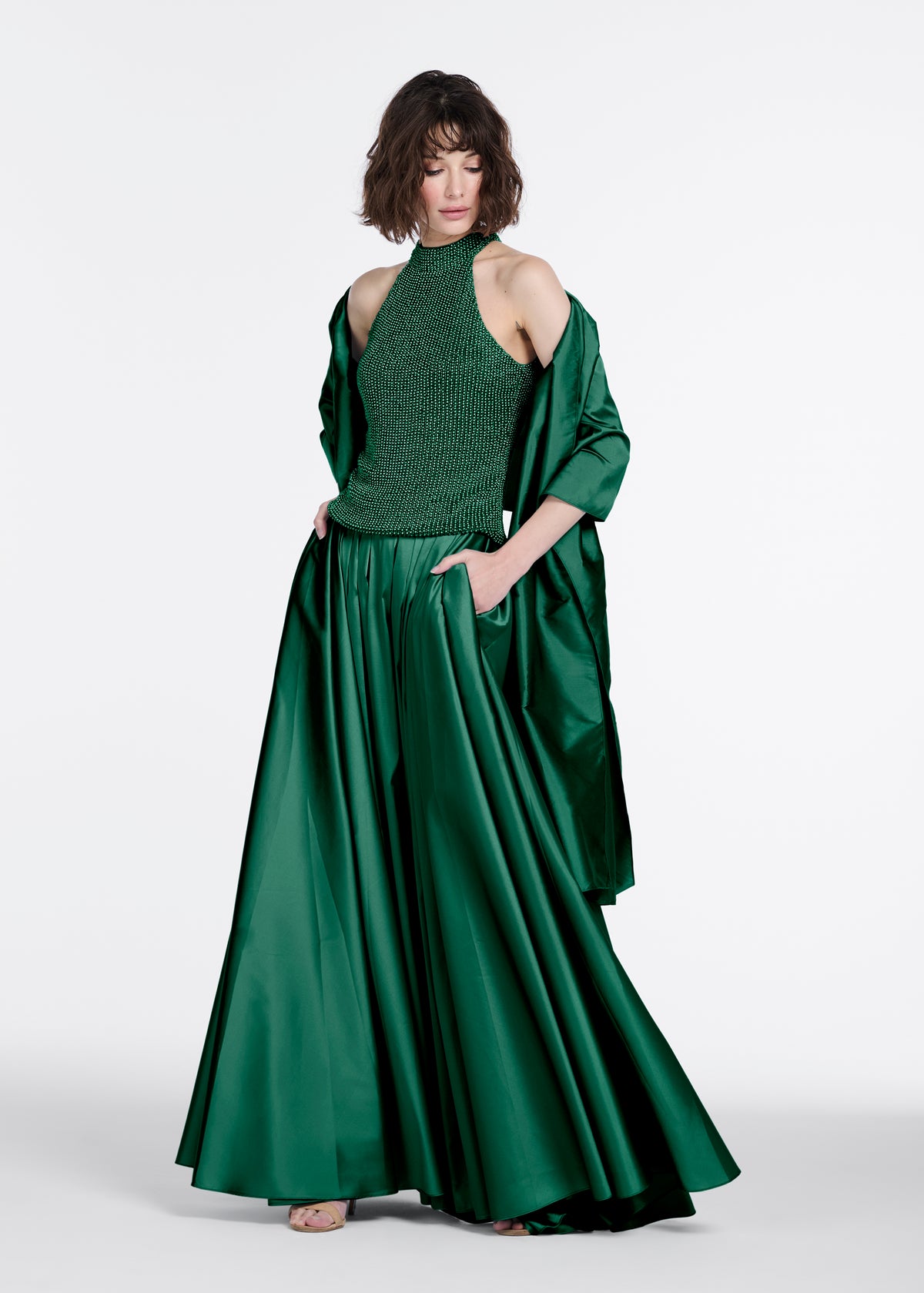 Stole,  Emerald