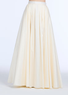 TAFFETA BALLGOWN SKIRT - IVORY