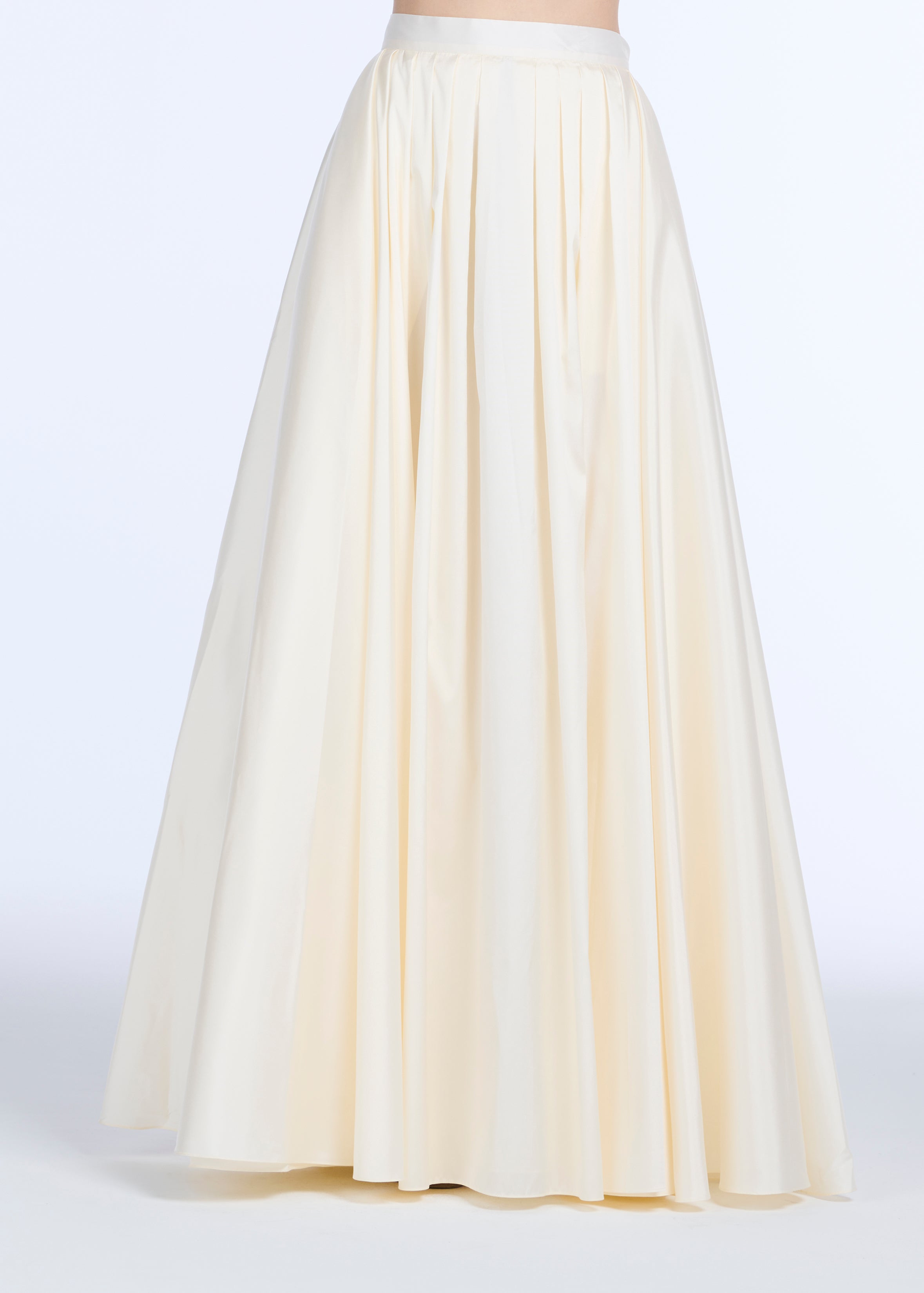 TAFFETA BALLGOWN SKIRT - IVORY