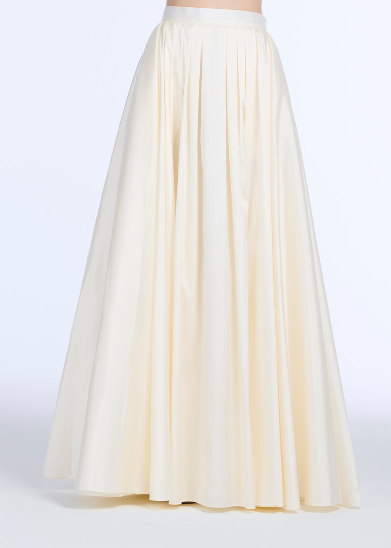 TAFFETA BALLGOWN SKIRT - IVORY