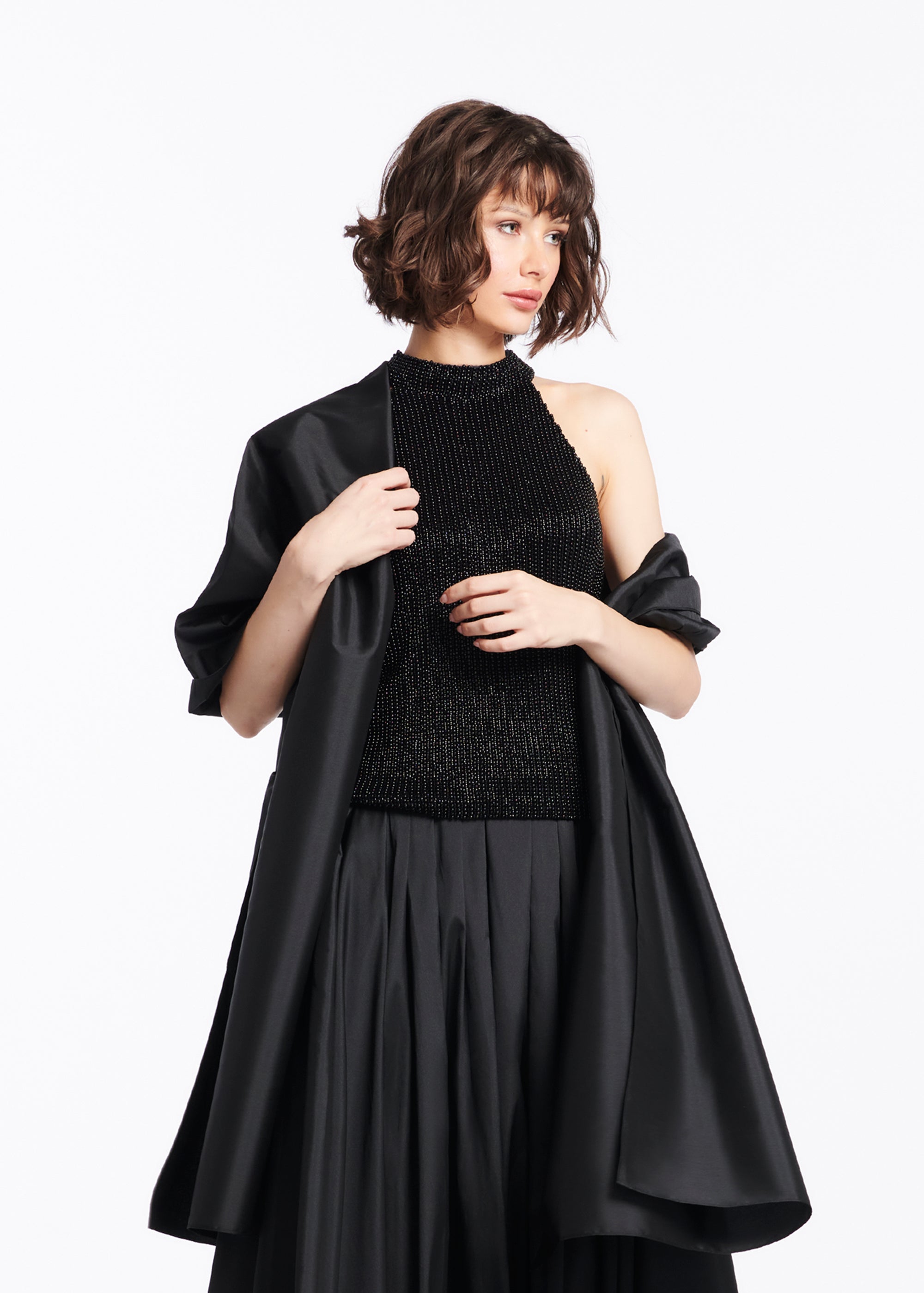 STOLE BLACK